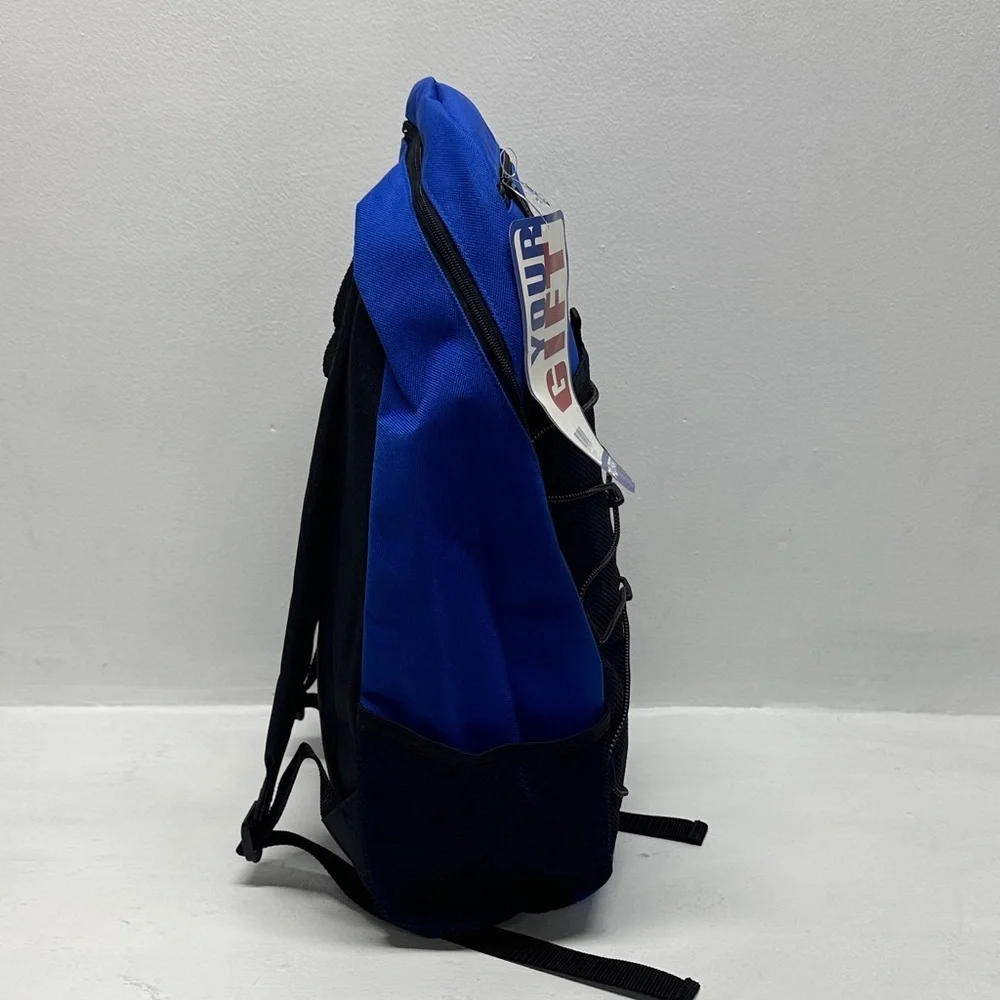 Vintage 1990s Polo Sport Ralph Lauren Backpack Deadstock 90's Blue Black New NWT
